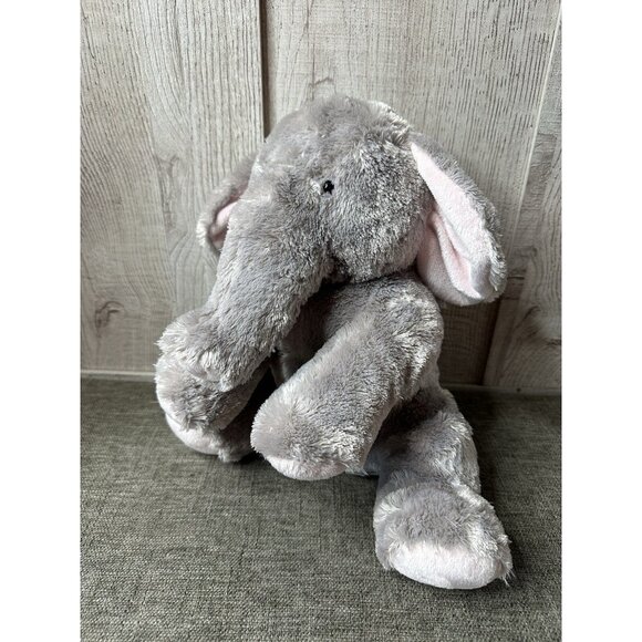 Melissa & Doug Sterling Elephant Gray Plush Stuffed Animal Toy 12 inch - Picture 2 of 8